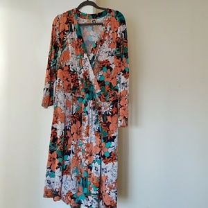Anne Kline wrap dress